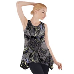 The Pollinator Side Drop Tank Tunic by MRNStudios