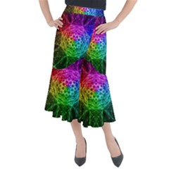 Fractal Design Midi Mermaid Skirt by Sparkle