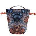 Fractal Drawstring Bucket Bag View2
