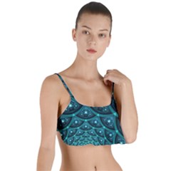 Fractal Layered Top Bikini Top  by Sparkle