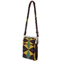 Abstract pattern geometric backgrounds   Multi Function Travel Bag View1