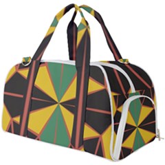 Abstract Pattern Geometric Backgrounds   Burner Gym Duffel Bag by Eskimos