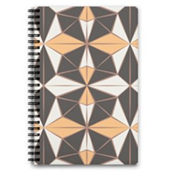 Abstract Pattern Geometric Backgrounds   5 5  X 8 5  Notebook by Eskimos
