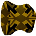 Abstract pattern geometric backgrounds   Velour Head Support Cushion View3