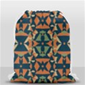 Abstract pattern geometric backgrounds   Drawstring Bag (Small) View2