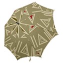 Abstract pattern geometric backgrounds   Hook Handle Umbrellas (Large) View2