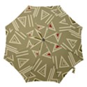 Abstract pattern geometric backgrounds   Hook Handle Umbrellas (Small) View1