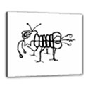 Fantasy Weird Insect Drawing Canvas 20  x 16  (Stretched) View1