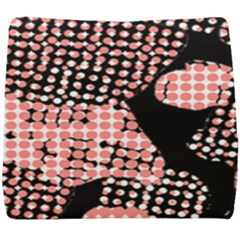 Abstrait Effet Formes Noir/rose Seat Cushion by kcreatif