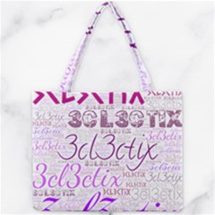 3cl3ctix Wordart Mini Tote Bag by 3cl3ctix