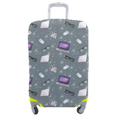 Office Works Luggage Cover (medium) by SychEva