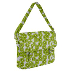 Kiwi Pattern Buckle Messenger Bag by Valentinaart