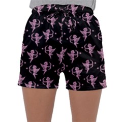 Cupid Pattern Sleepwear Shorts by Valentinaart