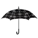 Black and white pattern Hook Handle Umbrellas (Large) View3