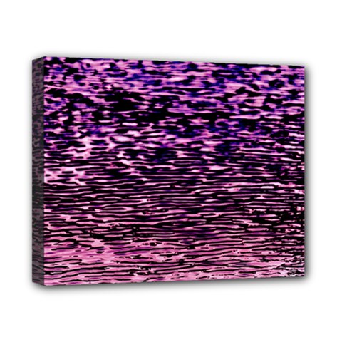 Purple  Waves Abstract Series No2 Canvas 10  X 8  (stretched) by DimitriosArt