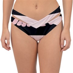 Janet1 Double Strap Halter Bikini Bottom by Janetaudreywilson