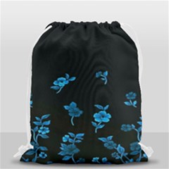 Flowers Pattern Drawstring Bag (small) by Sparkle
