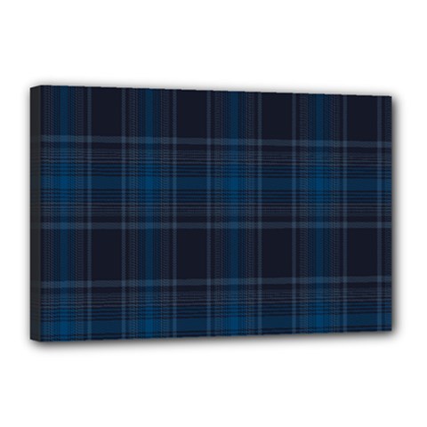 Checks Canvas 18  X 12  (stretched) by Sparkle