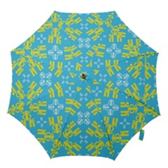 Abstract Pattern Geometric Backgrounds   Hook Handle Umbrellas (medium) by Eskimos