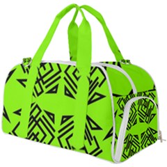 Abstract Pattern Geometric Backgrounds   Burner Gym Duffel Bag by Eskimos