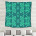 Abstract pattern geometric backgrounds   Square Tapestry (Large) View2