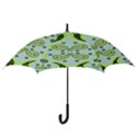 Floral pattern paisley style  Hook Handle Umbrellas (Small) View3