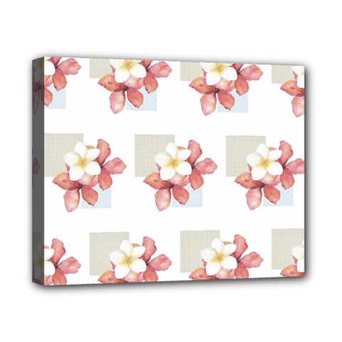 Floral Canvas 10  X 8  (stretched) by Sparkle