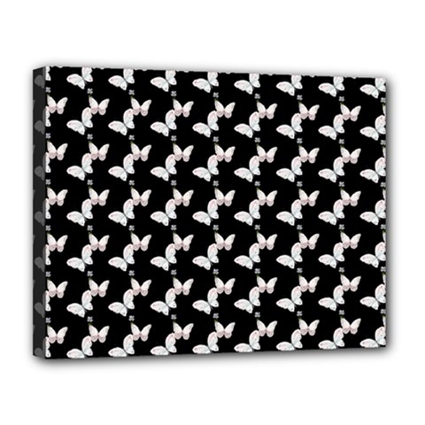 Butterfly Canvas 14  X 11  (stretched) by Sparkle
