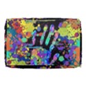Crazy Multicolored Each Other Running Splashes Hand 1 Burner Gym Duffel Bag View3