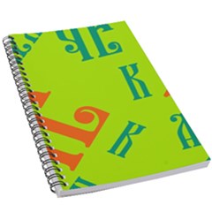 Abstract Pattern Geometric Backgrounds   5 5  X 8 5  Notebook by Eskimos
