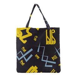 Abstract Pattern Geometric Backgrounds   Grocery Tote Bag by Eskimos