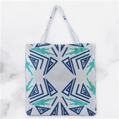 Abstract Pattern Geometric Backgrounds   Grocery Tote Bag by Eskimos