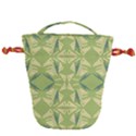 Abstract pattern geometric backgrounds   Drawstring Bucket Bag View1