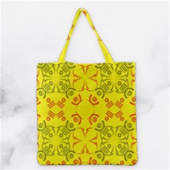 Abstract Pattern Geometric Backgrounds   Grocery Tote Bag by Eskimos