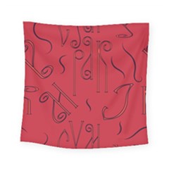 Abstract Pattern Geometric Backgrounds   Square Tapestry (small) by Eskimos
