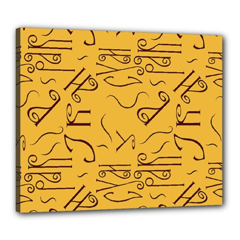 Abstract Pattern Geometric Backgrounds   Canvas 24  X 20  (stretched) by Eskimos
