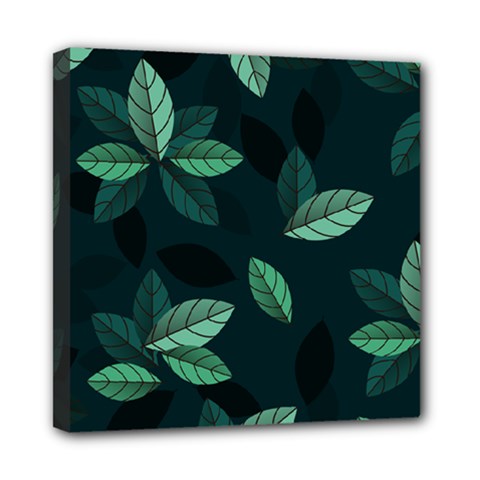Foliage Mini Canvas 8  X 8  (stretched) by HermanTelo
