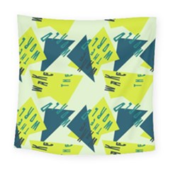 Abstract Pattern Geometric Backgrounds   Square Tapestry (large) by Eskimos