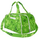 Abstract pattern geometric backgrounds   Burner Gym Duffel Bag View2