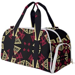Abstract Pattern Geometric Backgrounds   Burner Gym Duffel Bag by Eskimos
