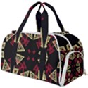 Abstract pattern geometric backgrounds   Burner Gym Duffel Bag View1