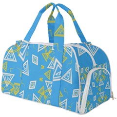 Abstract Pattern Geometric Backgrounds   Burner Gym Duffel Bag by Eskimos