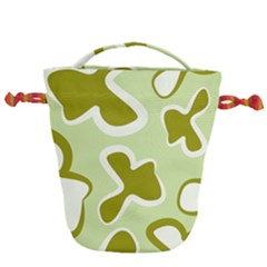 Abstract Pattern Geometric Backgrounds   Drawstring Bucket Bag by Eskimos