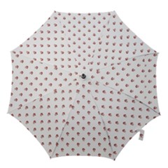 Weird Fantasy Bird Drawing Motif Pattern Hook Handle Umbrellas (medium) by dflcprintsclothing
