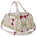 Abstract pattern geometric backgrounds   Burner Gym Duffel Bag View2