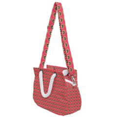 Olimedsalmn Rope Handles Shoulder Strap Bag by violetheavensky