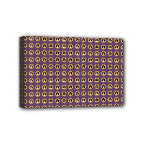 Olimedpurp Mini Canvas 6  X 4  (stretched) by violetheavensky