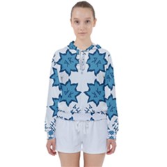 Abstract Pattern Geometric Backgrounds   Women s Tie Up Sweat by Eskimos