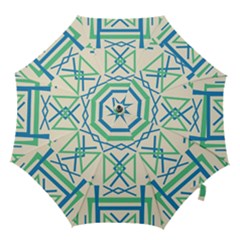 Abstract Pattern Geometric Backgrounds   Hook Handle Umbrellas (medium) by Eskimos