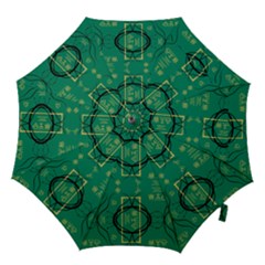 Abstract Pattern Geometric Backgrounds   Hook Handle Umbrellas (medium) by Eskimos